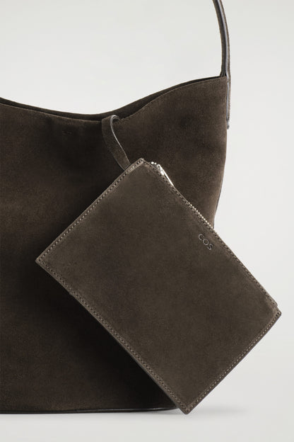 Paradigm Suede Mini Tote Bag