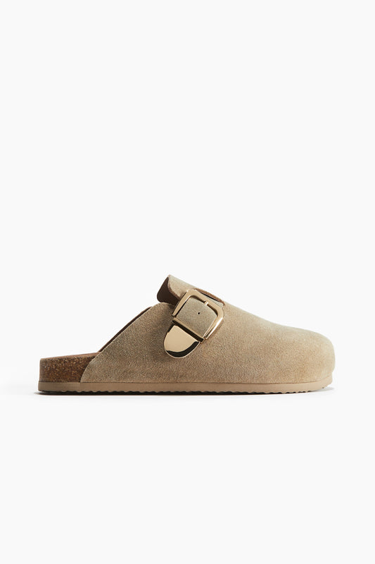 Suede sandals