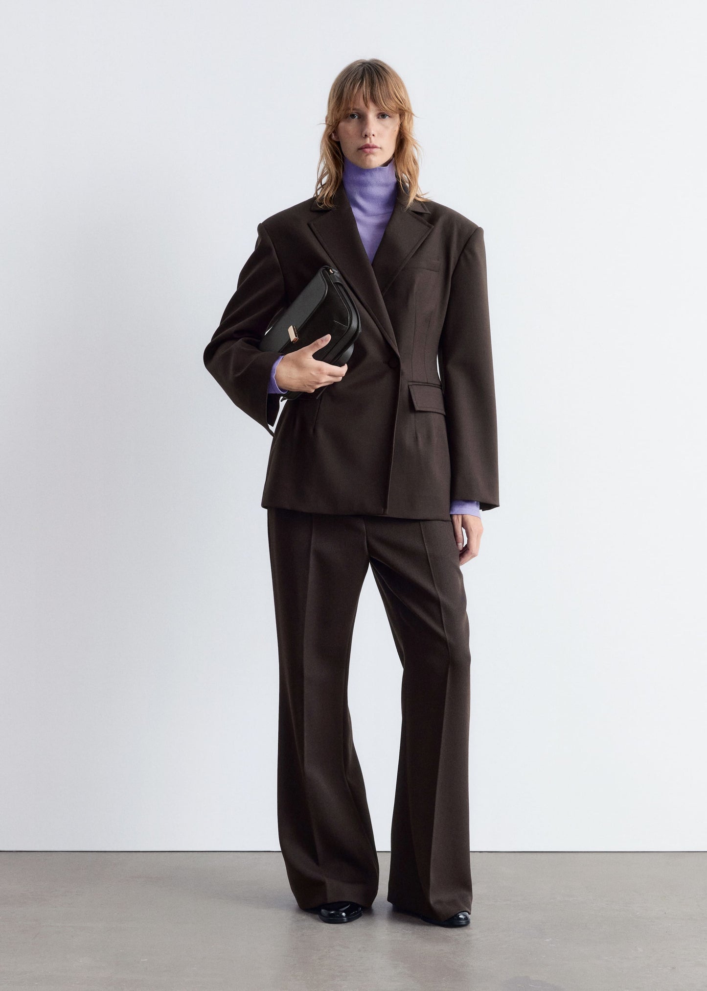 Double-Breasted Wool Blazer