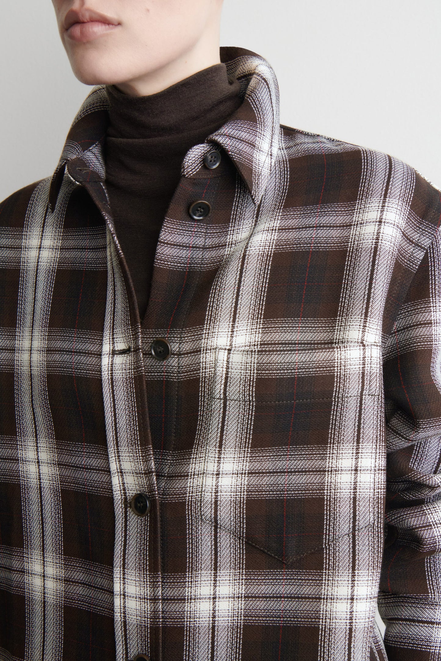 Checked Overshirt