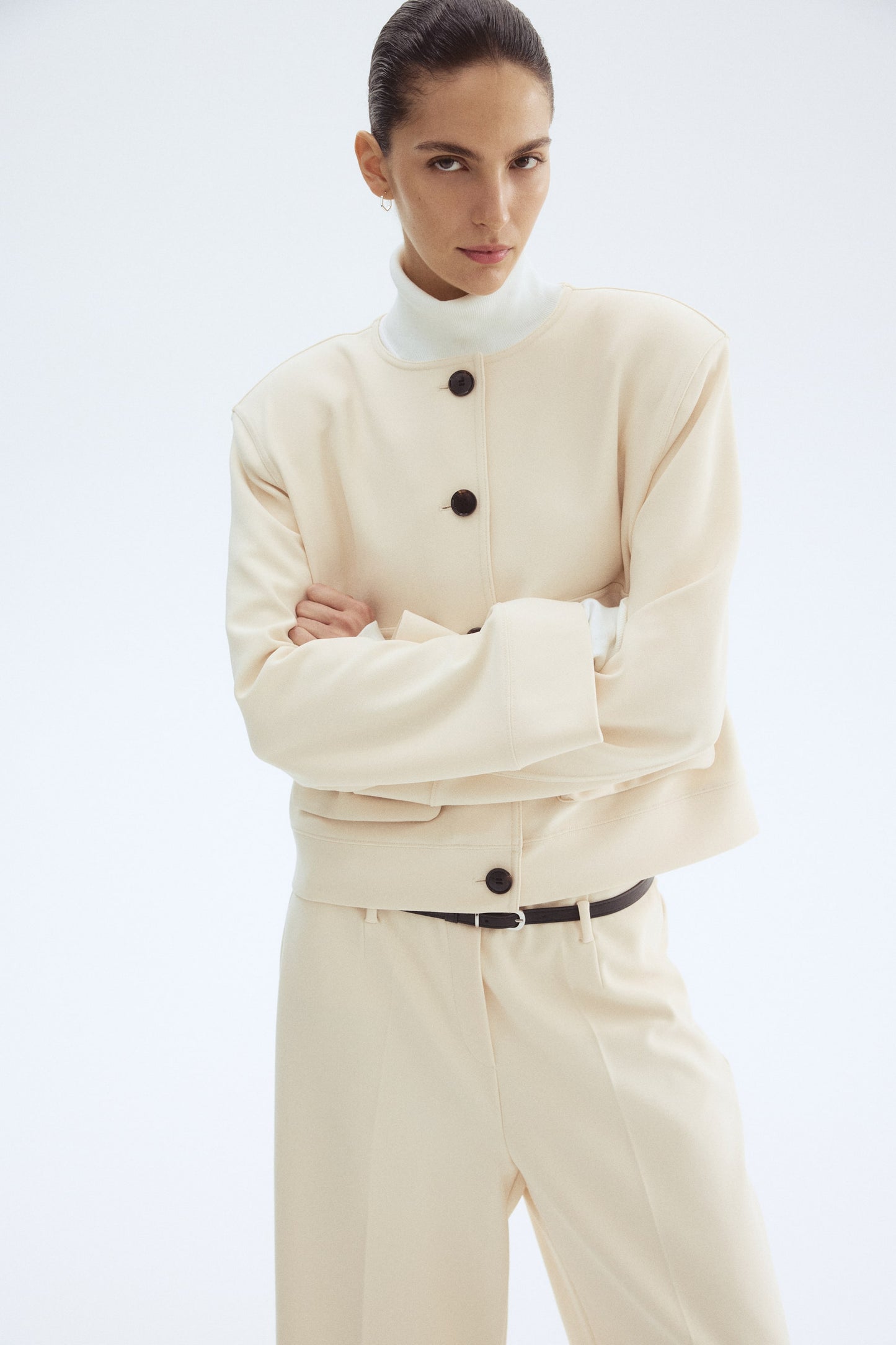 Pocket-detail jacket