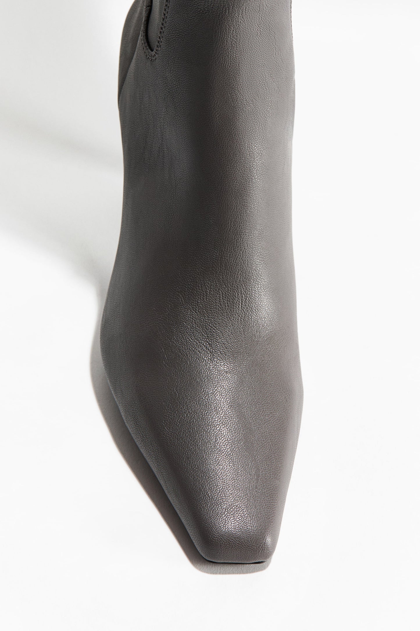 Thigh-high sock boots