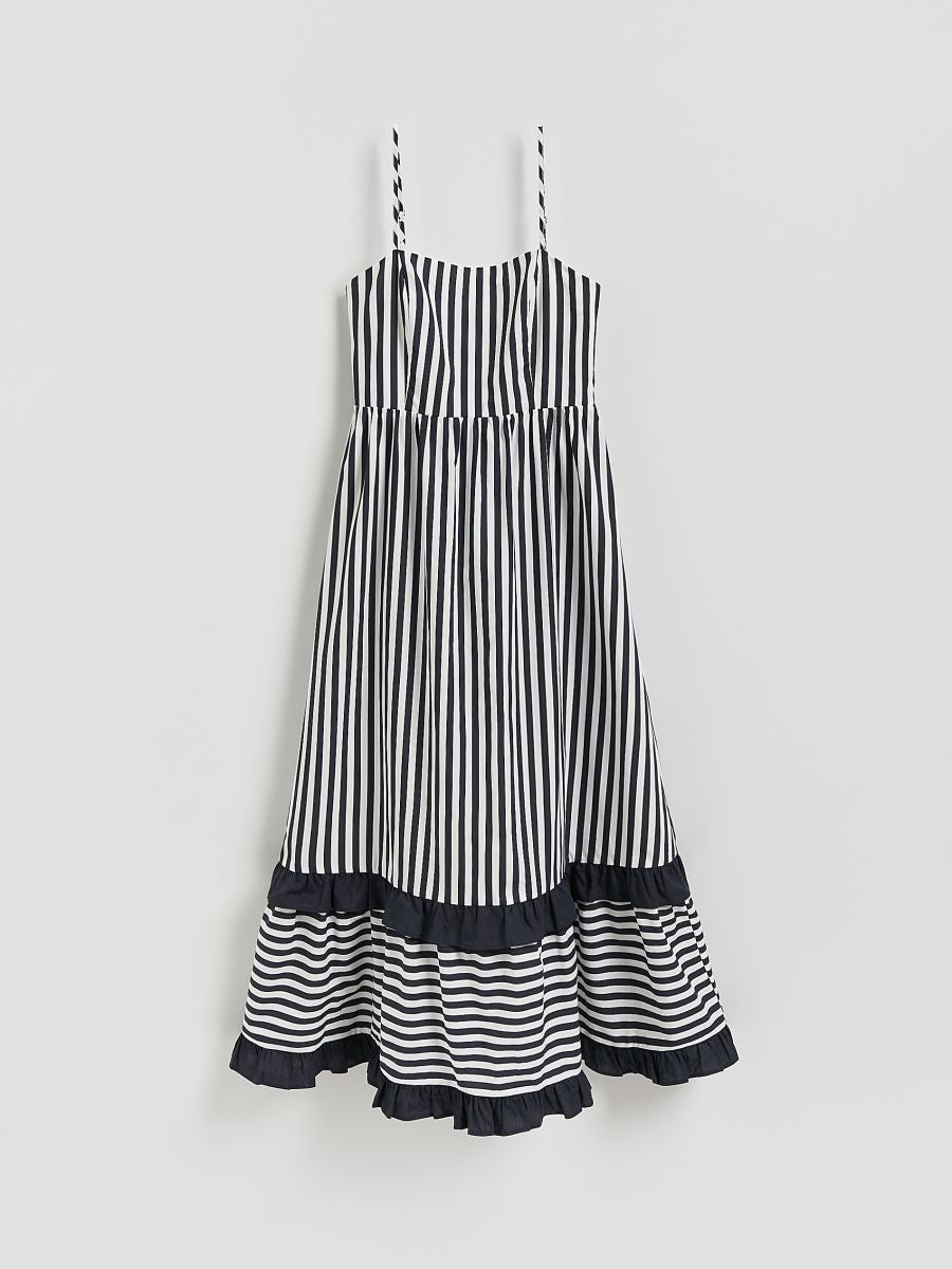 Striped maxi skirt dress