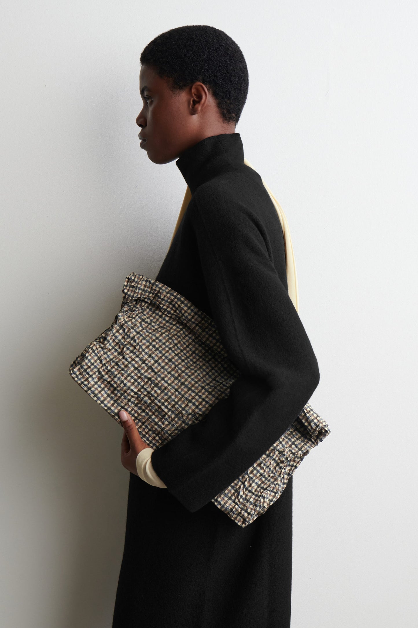 Folded Oversized Clutch Bag