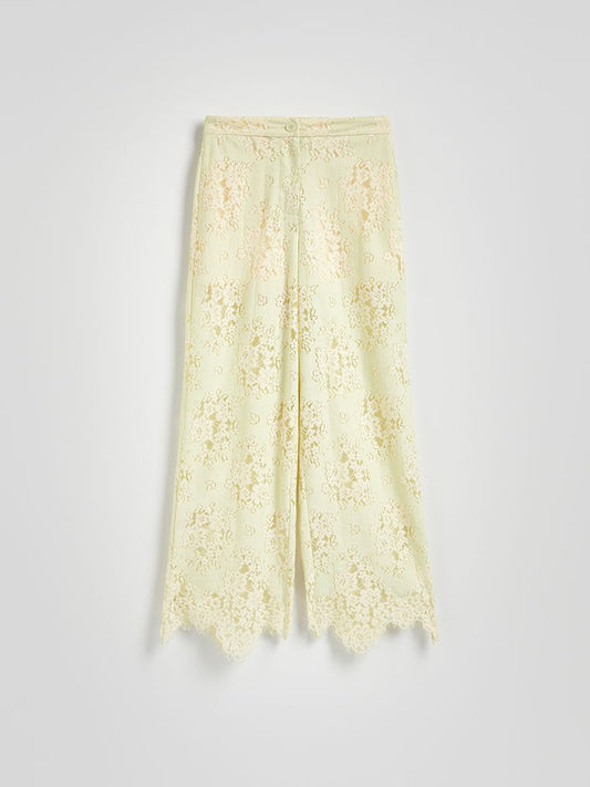 Lace trousers