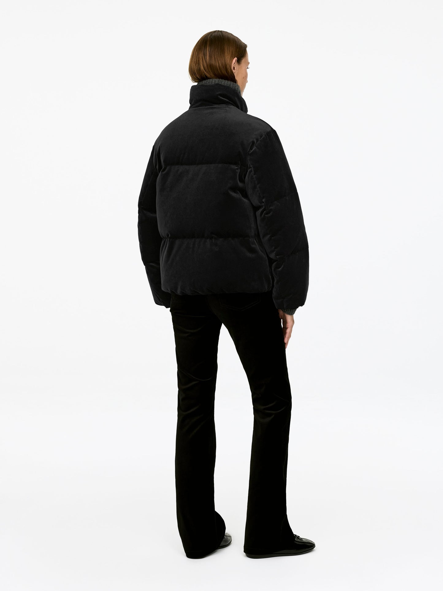 Velvet Puffer Jacket