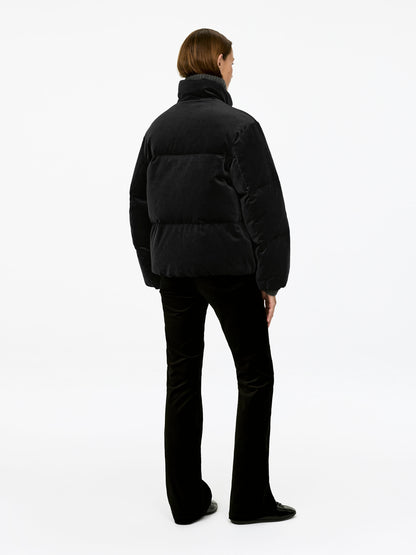Velvet Puffer Jacket