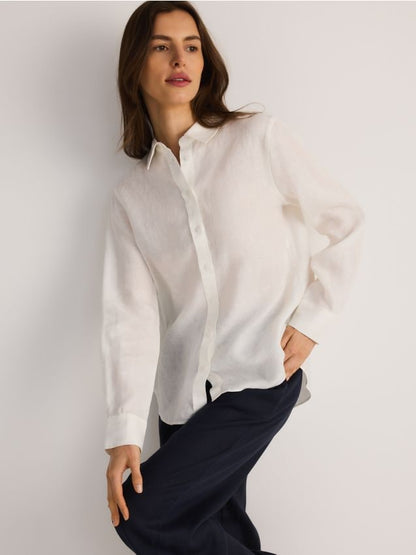 Linen shorts