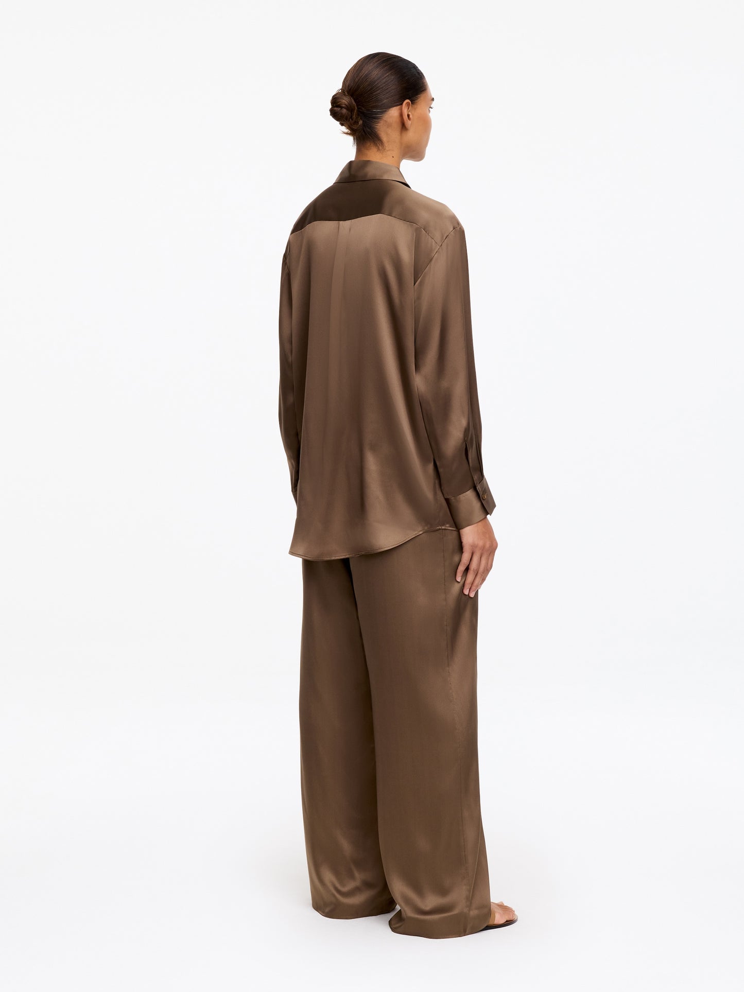 Silk Satin Shirt