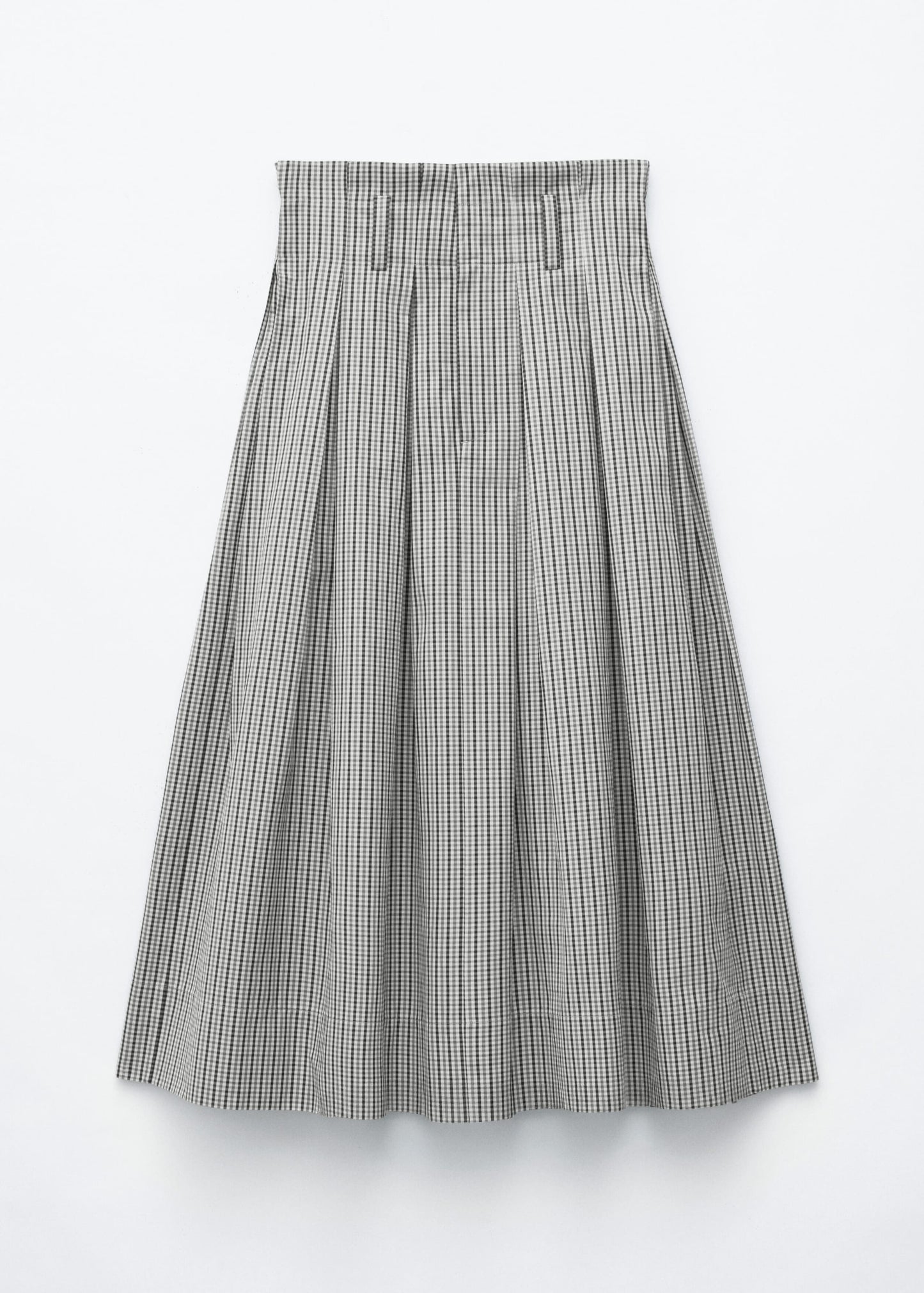 Pleated Midi Skirt