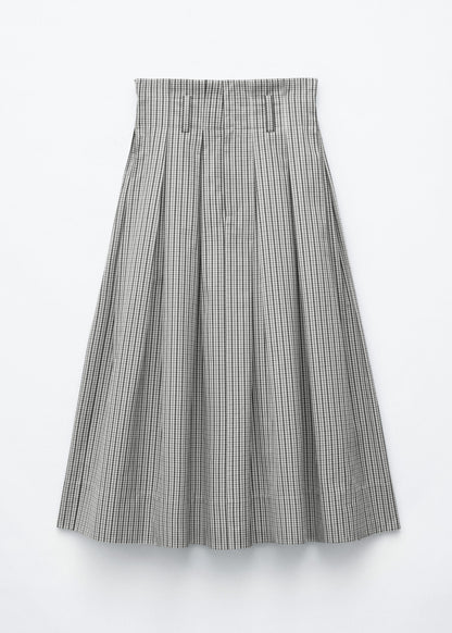 Pleated Midi Skirt