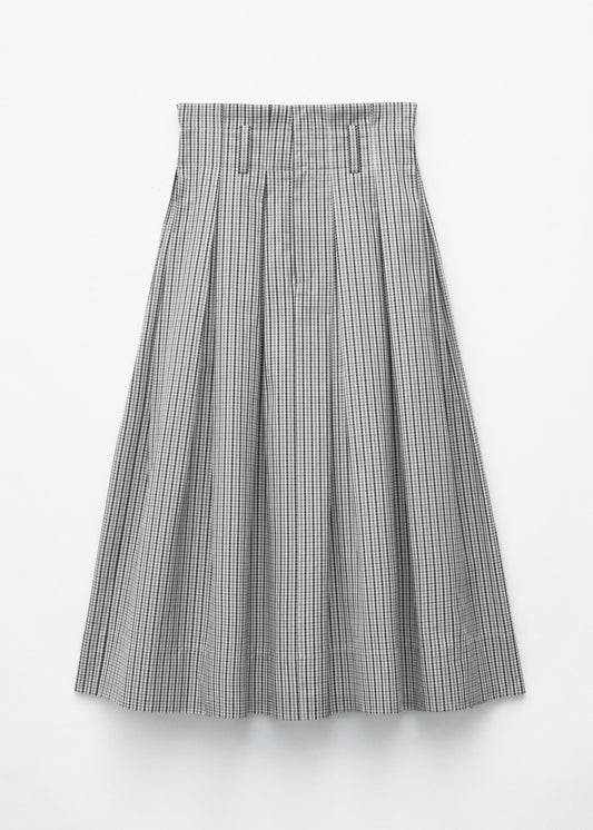 Pleated Midi Skirt