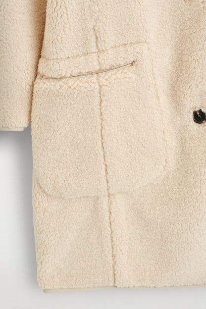Longline Teddy Jacket