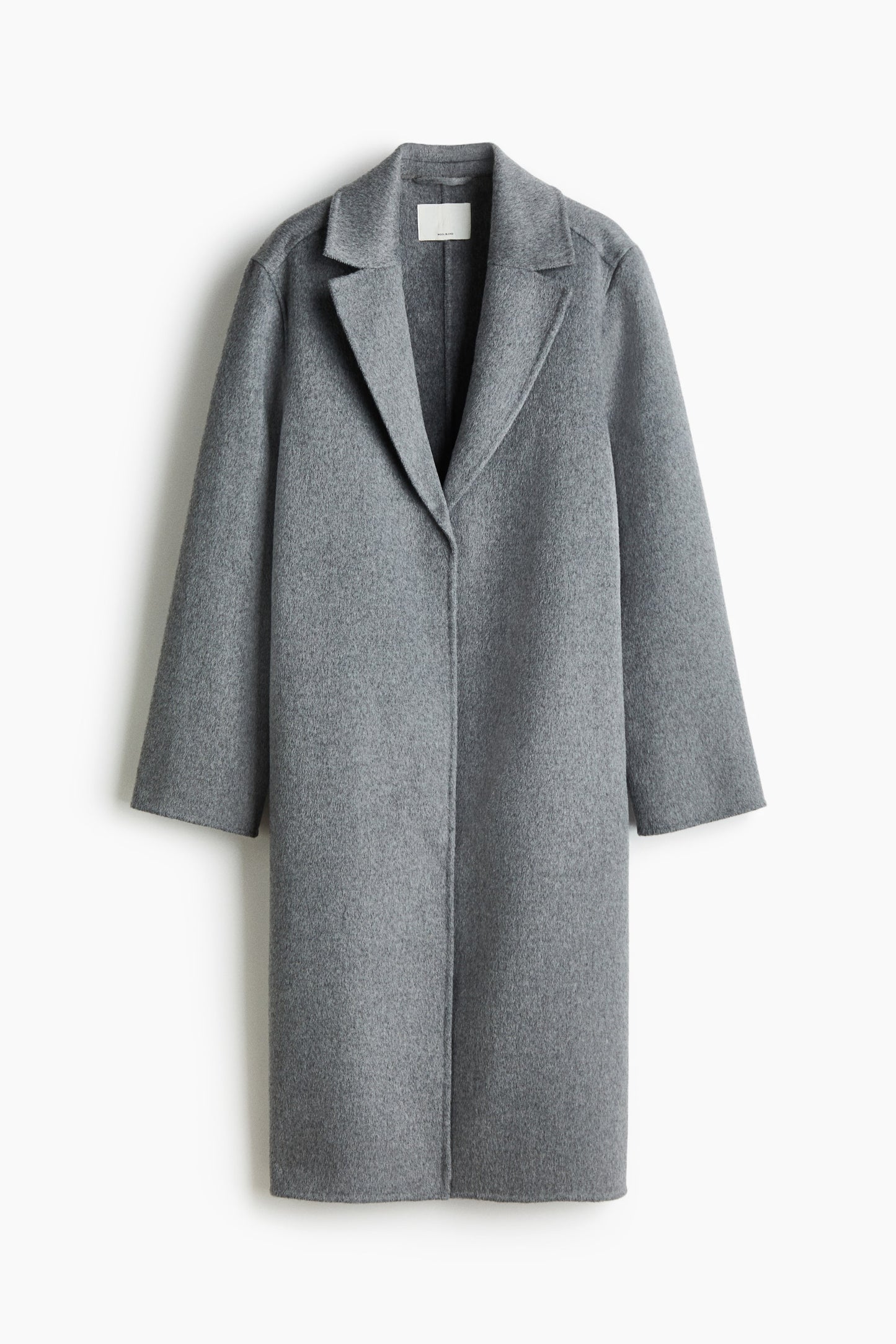 Handmade wool-blend coat