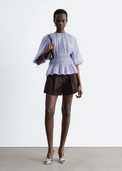 Smocked Blouse