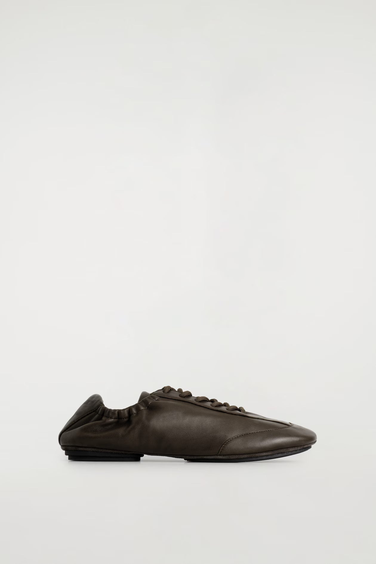 Leather Ballet Trainers