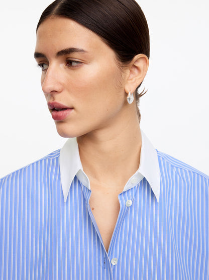 Relaxed-Fit Poplin Shirt