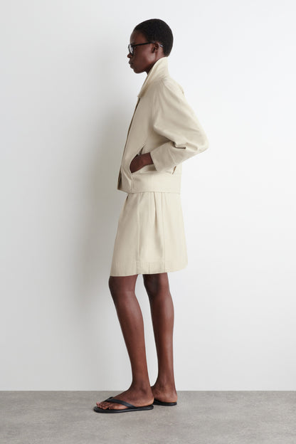 Rounded Cotton Jacket