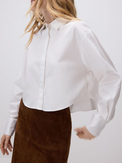 Cropped shirt