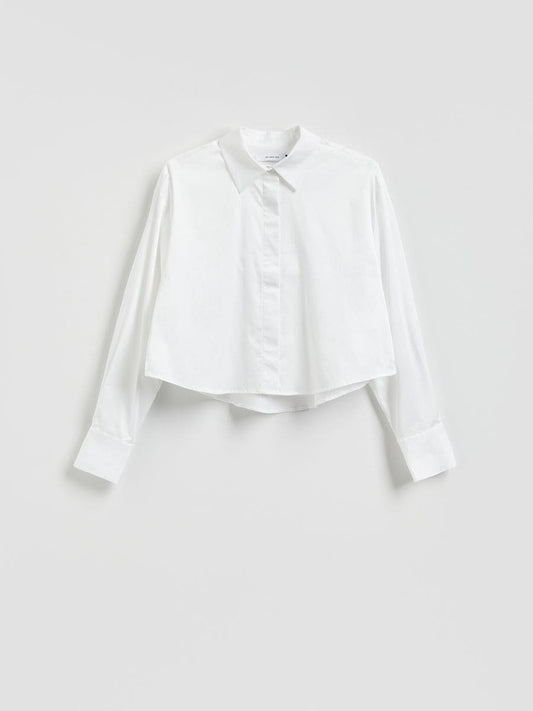 Cropped shirt