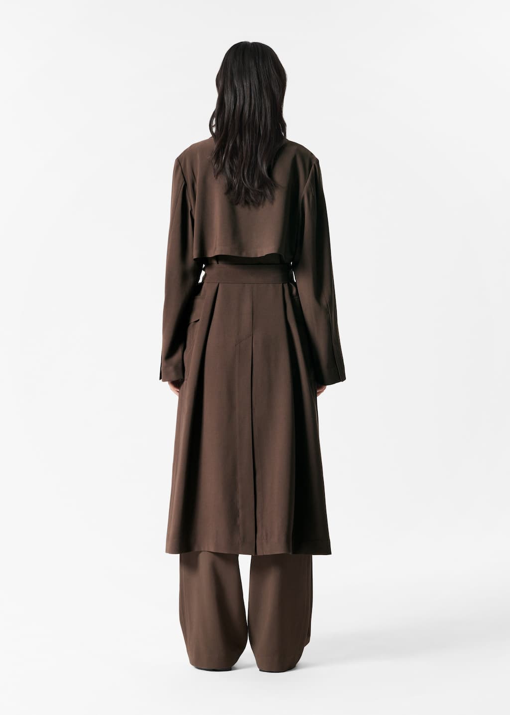 Double-Breasted Trench Coat