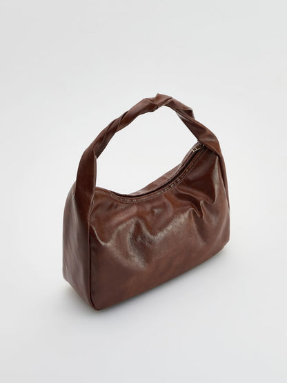 Faux leather bag