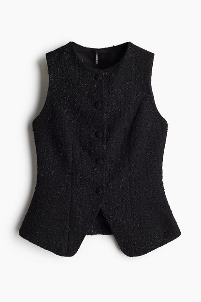 Glittery suit waistcoat
