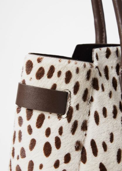 Tactile Leather Tote Bag