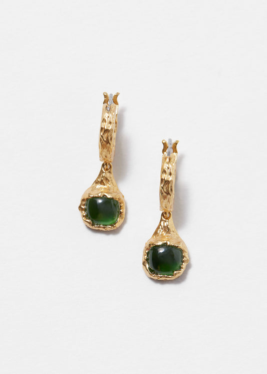 Crystal Hoop Earrings