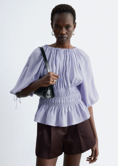 Smocked Blouse