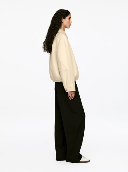 Wool-Blend Doublé Jacket