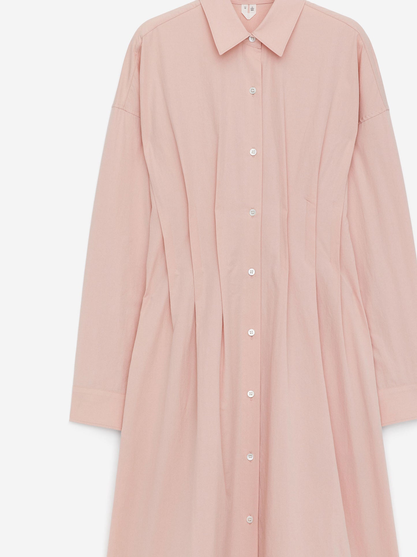 Pleated Shirt Dress