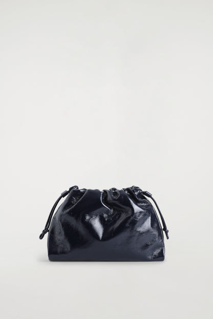 Mini Cavatelli Leather Clutch Bag