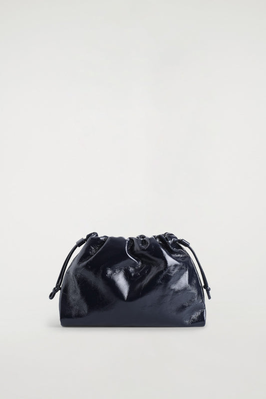 Mini Cavatelli Leather Clutch Bag