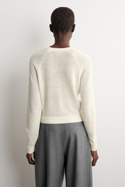 KNITTED LINEN Knitted Linen Cardigan