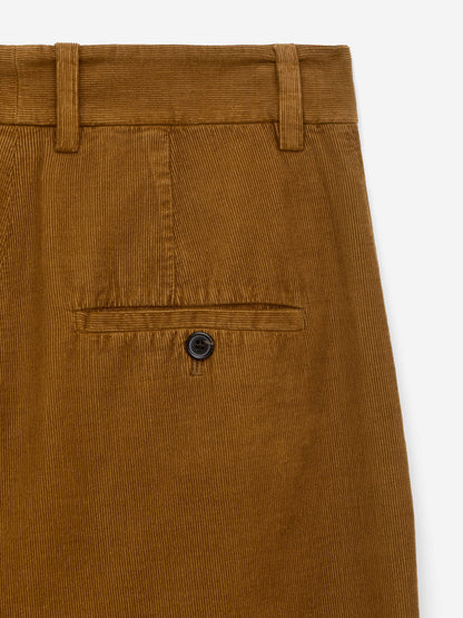 High-Waist Corduroy Trousers