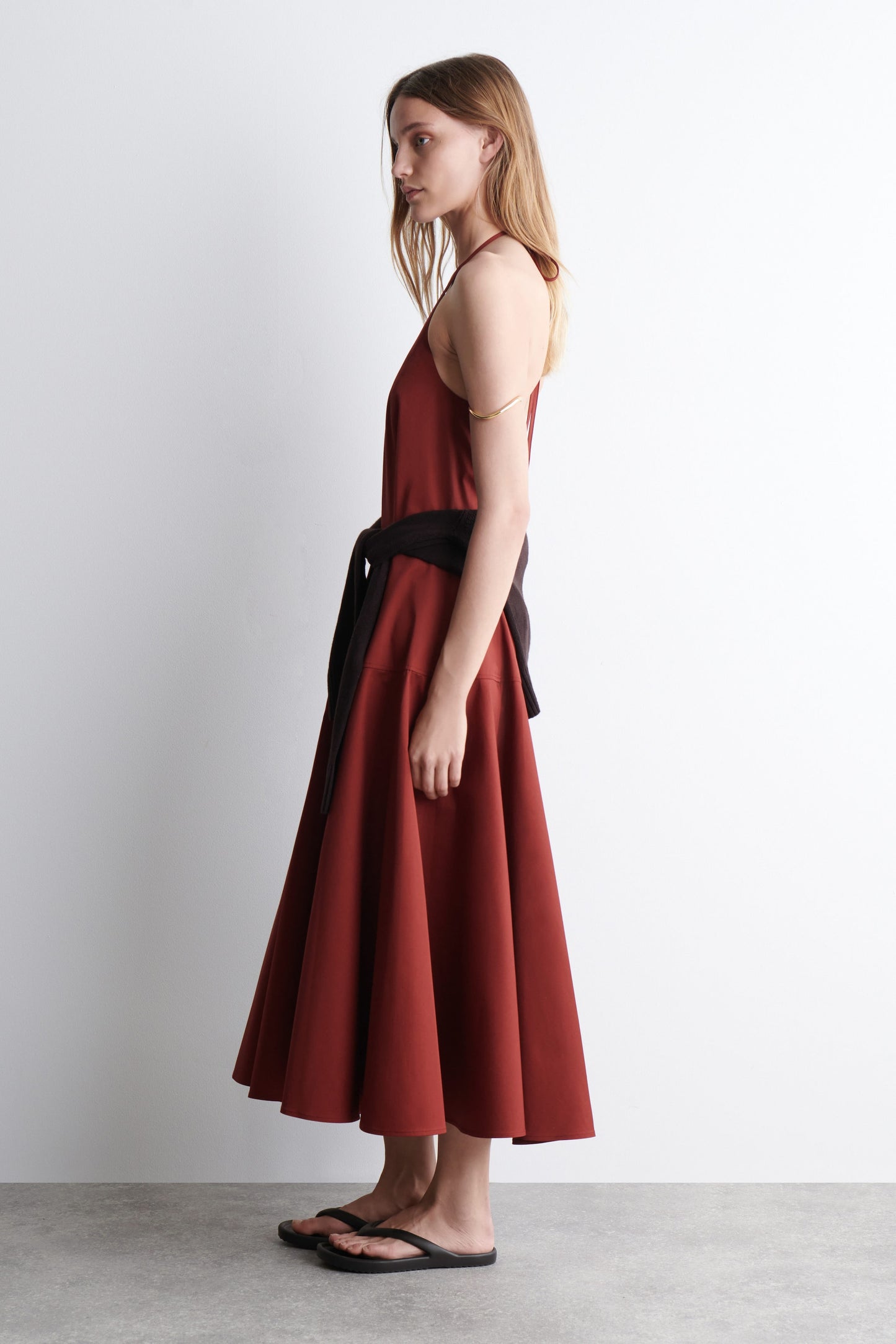 Pima Cotton Halterneck Dress