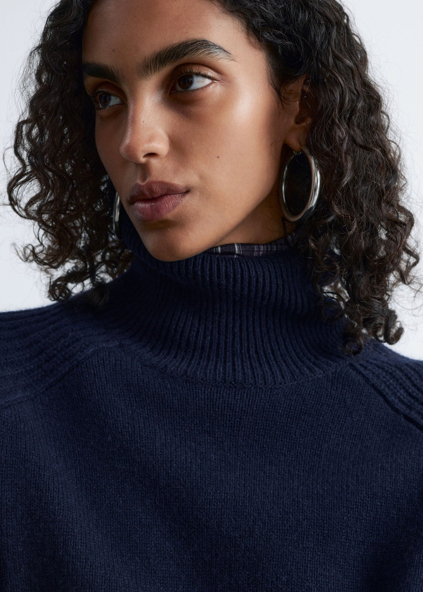Boxy Turtleneck Jumper