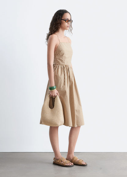 Cotton Midi Dress
