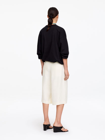 Tailored Linen Shorts