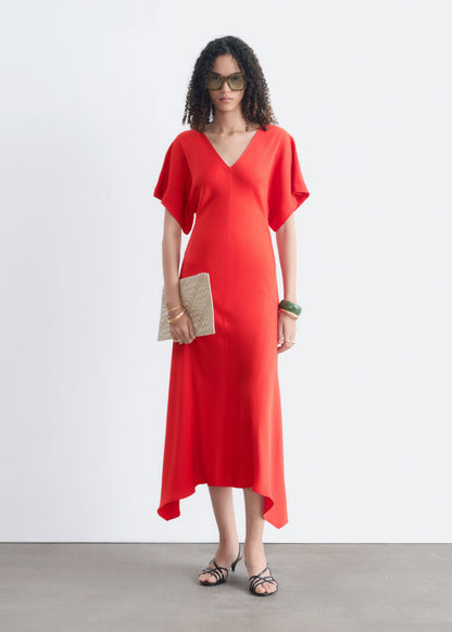 V-Neck Maxi Dress