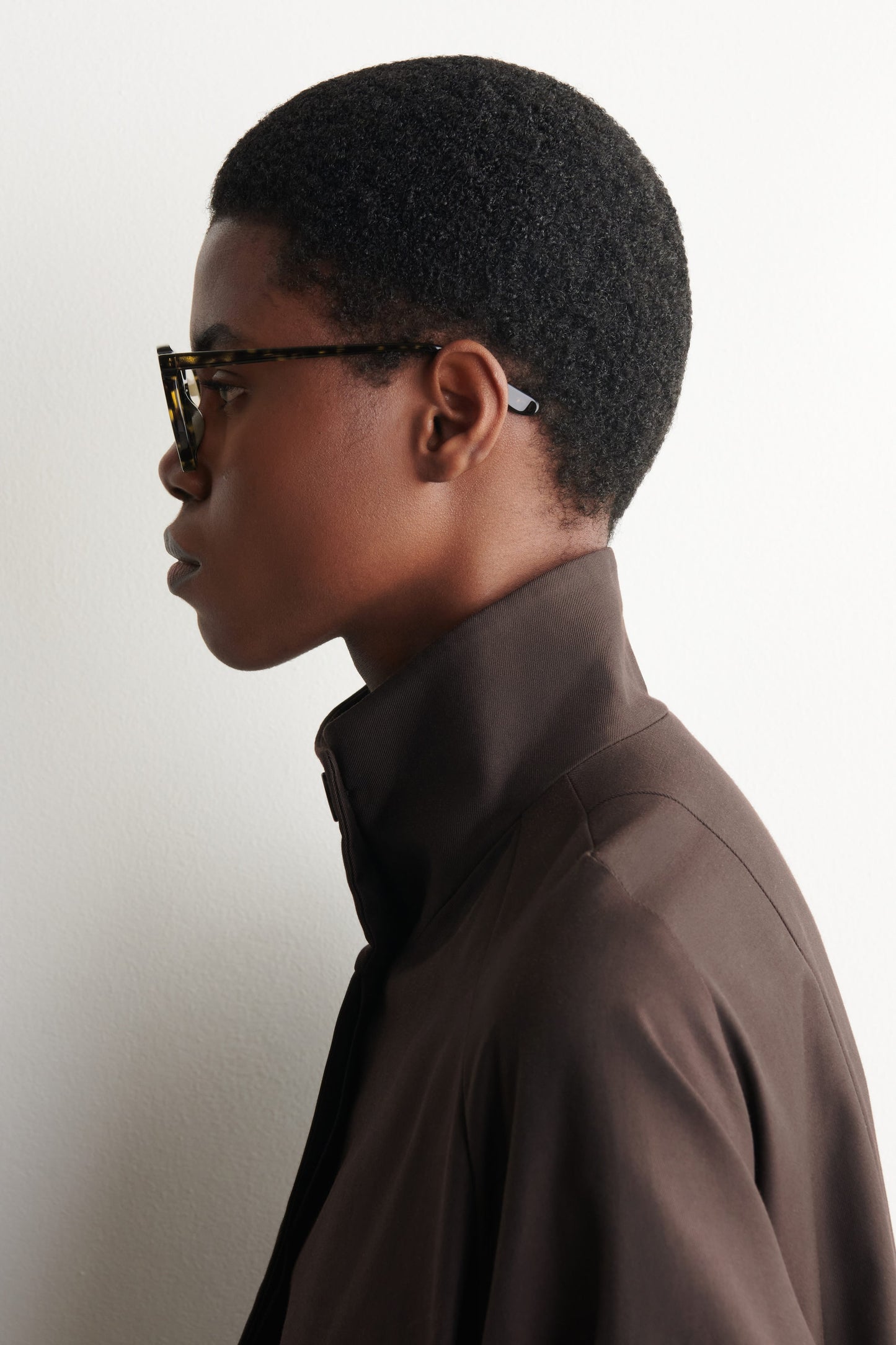 Square-Frame Aviator Sunglasses