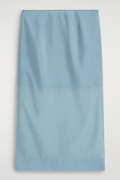 Sheer Column Skirt