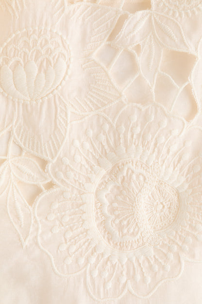 Broderie anglaise shirt