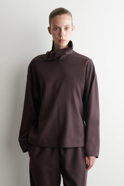 Wool-Flannel Top