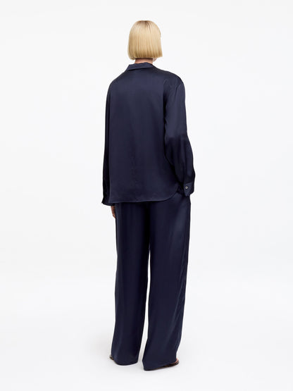 Silk Satin Trousers