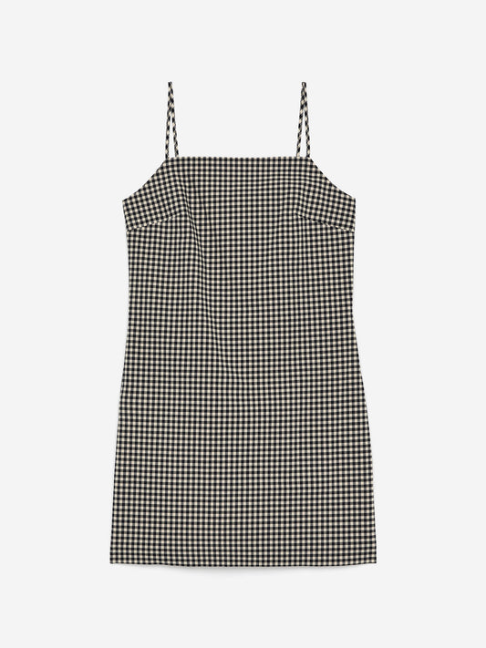Mini Gingham Dress