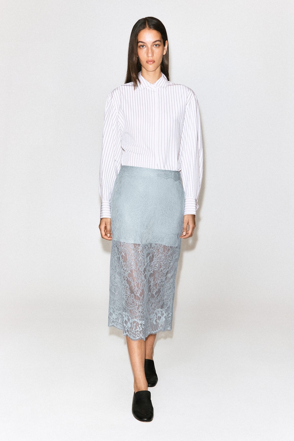 Lace Midi Skirt