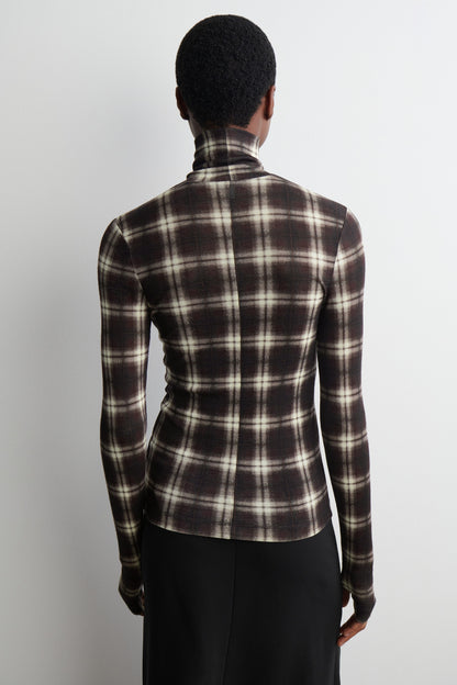 Merino Wool High-Neck Top