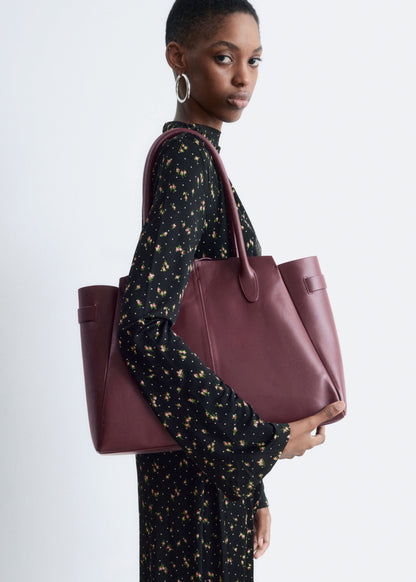 Suede Tote Bag